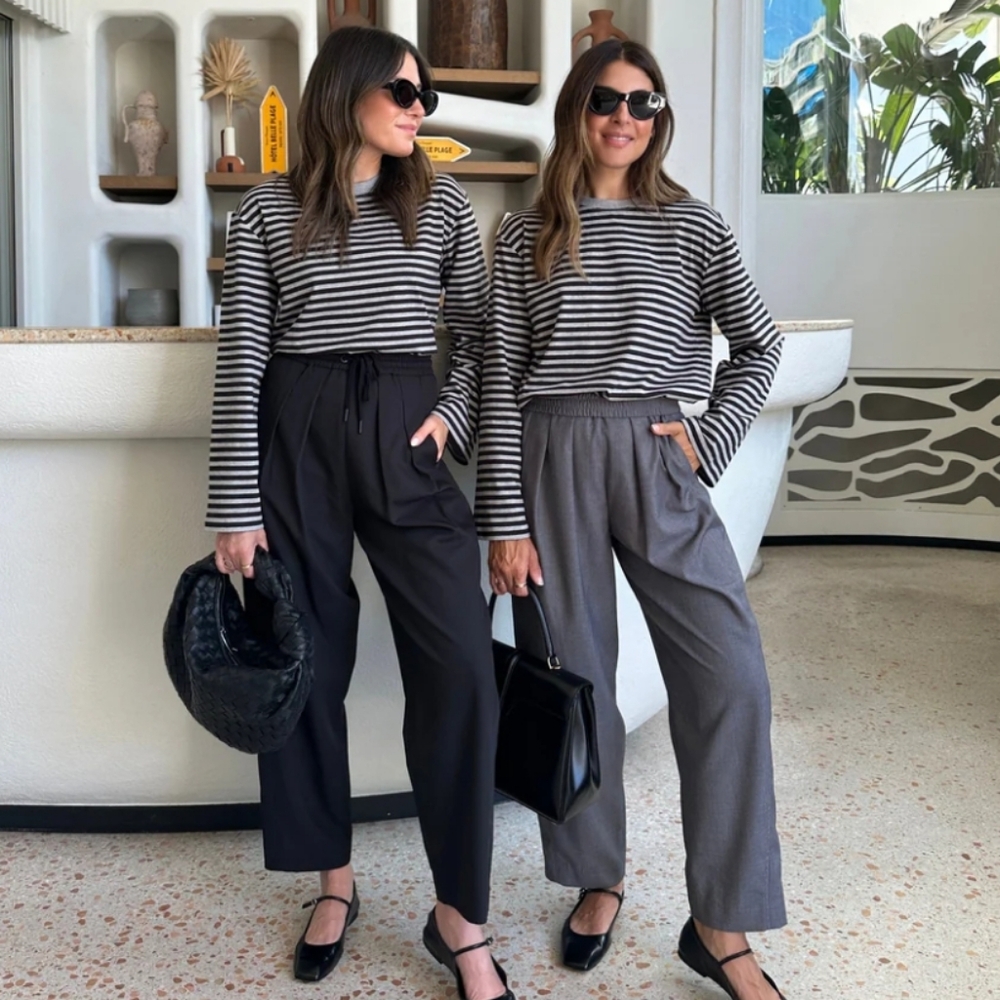 WAT THE BRAND THE ULTIMATE RELAXED TROUSER - BLACK Size XS